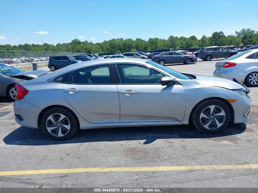 2019 Honda Civic Lx VIN: 19XFC2F65KE209835 Lot: 39458870