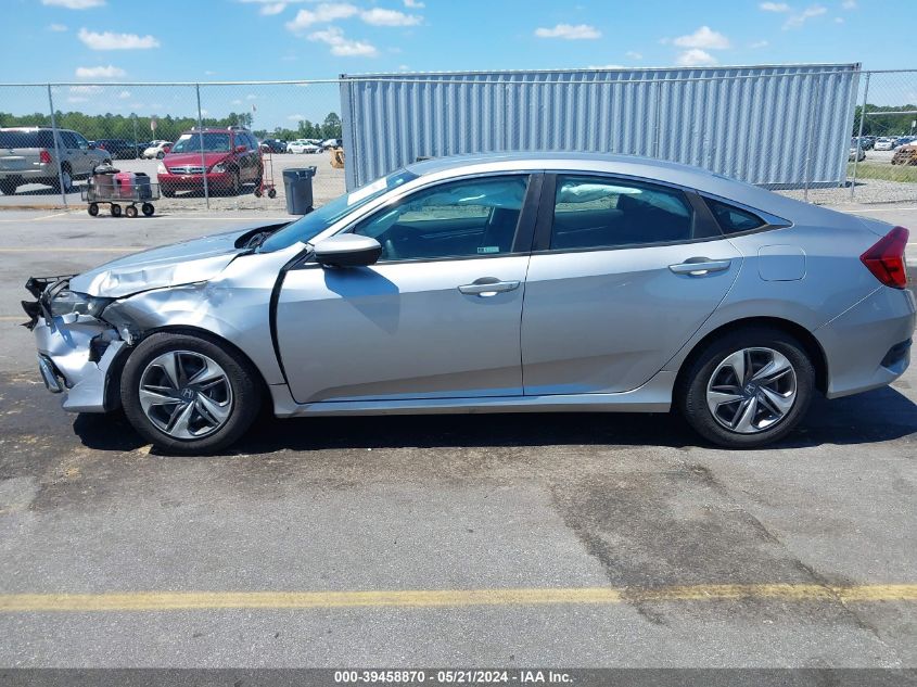 2019 Honda Civic Lx VIN: 19XFC2F65KE209835 Lot: 39458870