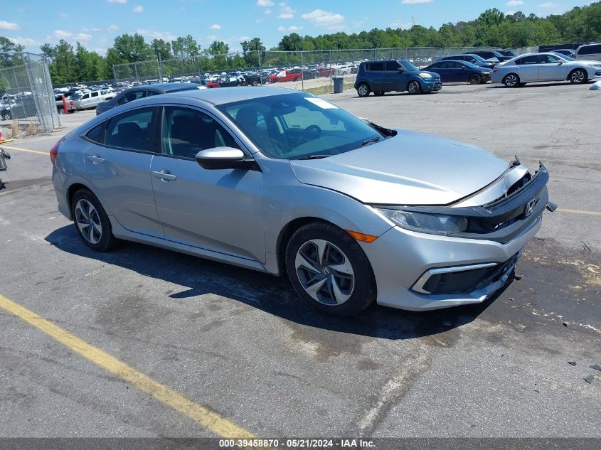 2019 Honda Civic Lx VIN: 19XFC2F65KE209835 Lot: 39458870