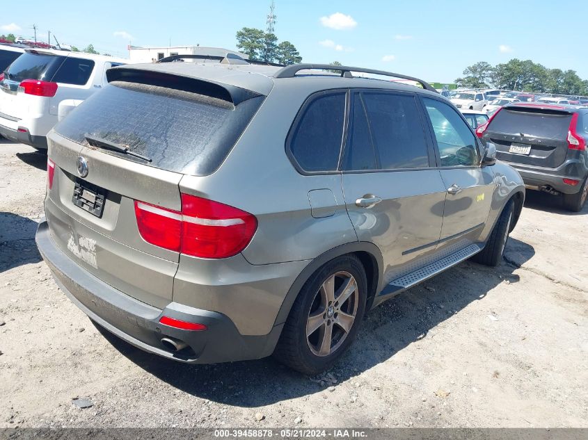 2007 BMW X5 3.0Si VIN: 5UXFE43597L010477 Lot: 39458878