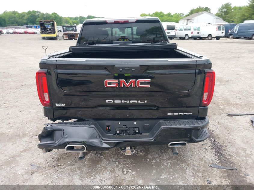 2022 GMC Sierra 1500 4Wd Short Box Denali VIN: 1GTUUGED6NZ604620 Lot: 39458881