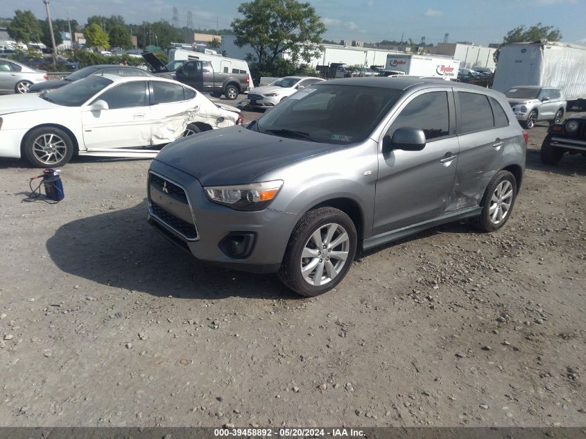 2014 Mitsubishi Outlander Sport Es VIN: 4A4AP3AU6EE001286 Lot: 39458892