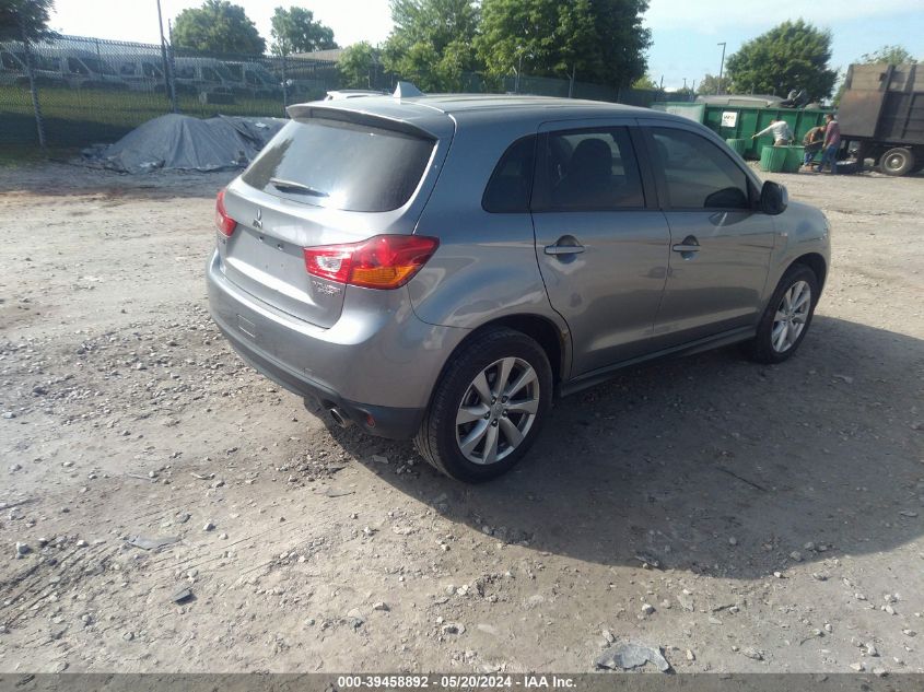 2014 Mitsubishi Outlander Sport Es VIN: 4A4AP3AU6EE001286 Lot: 39458892