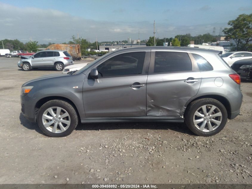 2014 Mitsubishi Outlander Sport Es VIN: 4A4AP3AU6EE001286 Lot: 39458892