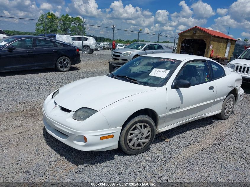 2001 Pontiac Sunfire Se VIN: 1G2JB124317132493 Lot: 39458897