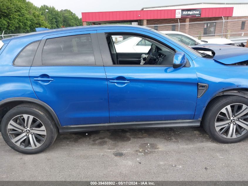 2020 Mitsubishi Outlander Sport 2.0 Es VIN: JA4AP3AU0LU019142 Lot: 39458902
