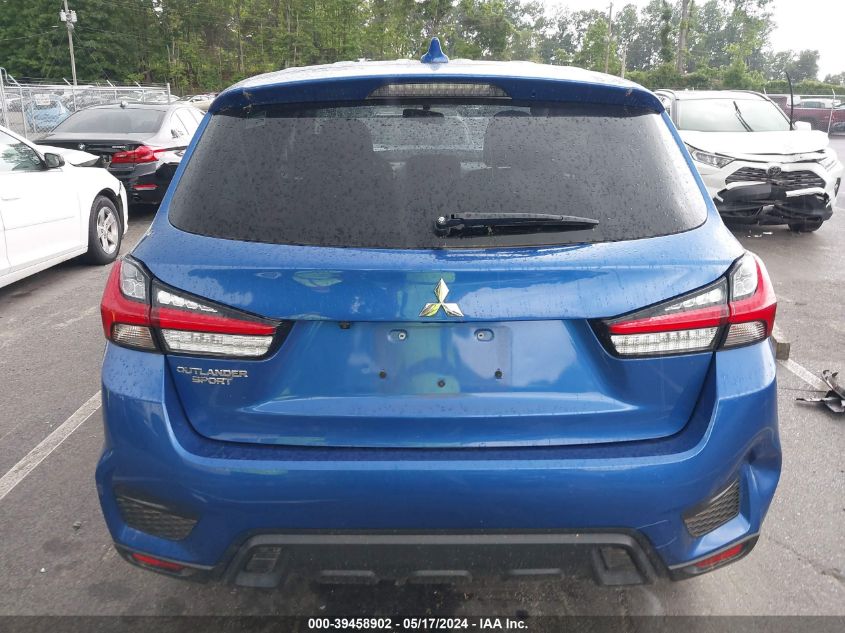 2020 Mitsubishi Outlander Sport 2.0 Es VIN: JA4AP3AU0LU019142 Lot: 39458902