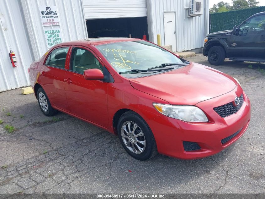 2010 Toyota Corolla Le VIN: 2T1BU4EE8AC272019 Lot: 39458917