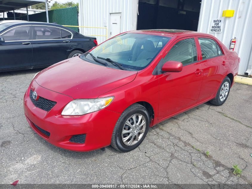 2010 Toyota Corolla Le VIN: 2T1BU4EE8AC272019 Lot: 39458917