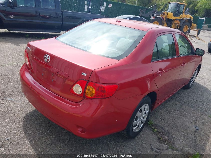 2010 Toyota Corolla Le VIN: 2T1BU4EE8AC272019 Lot: 39458917