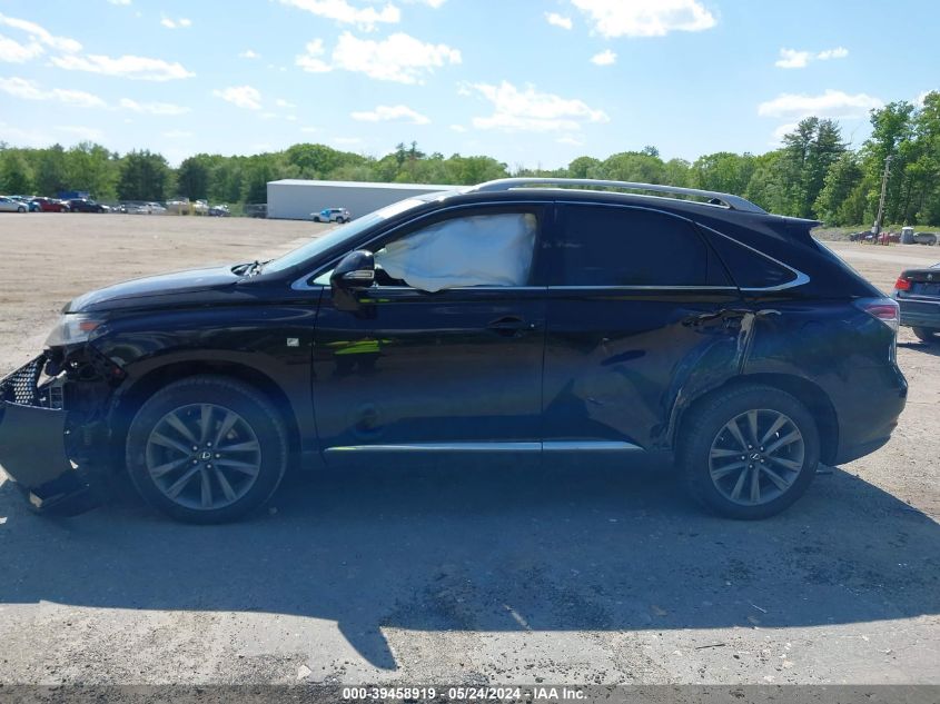 2013 Lexus Rx 350 F Sport VIN: 2T2BK1BA8DC222906 Lot: 39458919