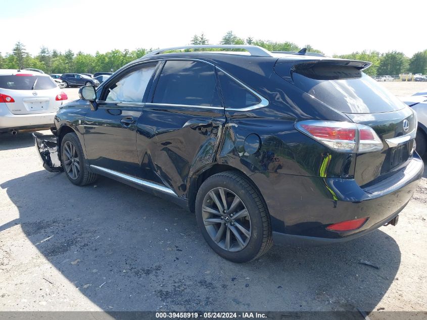 2013 Lexus Rx 350 F Sport VIN: 2T2BK1BA8DC222906 Lot: 39458919