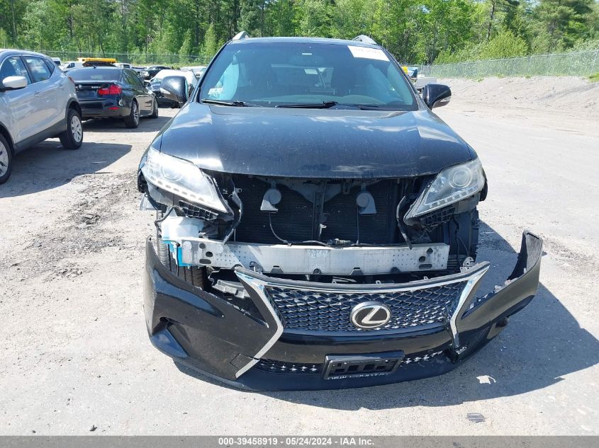 2013 Lexus Rx 350 F Sport VIN: 2T2BK1BA8DC222906 Lot: 39458919