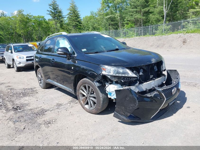 2013 Lexus Rx 350 F Sport VIN: 2T2BK1BA8DC222906 Lot: 39458919