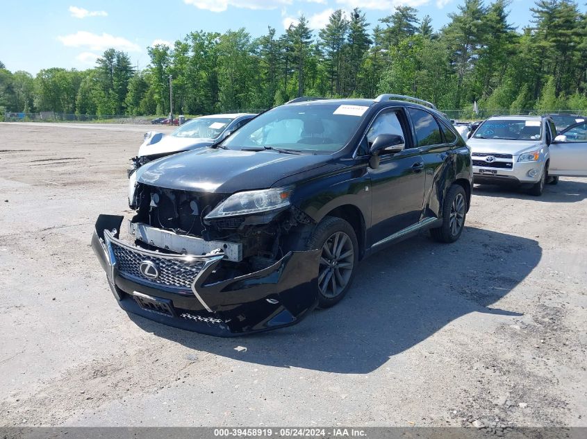 2013 Lexus Rx 350 F Sport VIN: 2T2BK1BA8DC222906 Lot: 39458919