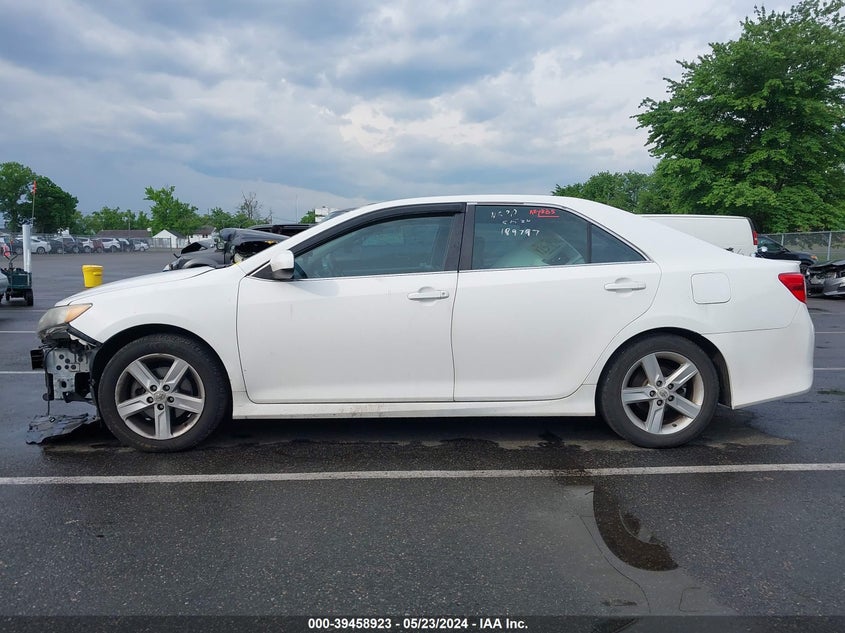 2012 Toyota Camry Se VIN: 4TLBFLFK4CU569643 Lot: 39458923