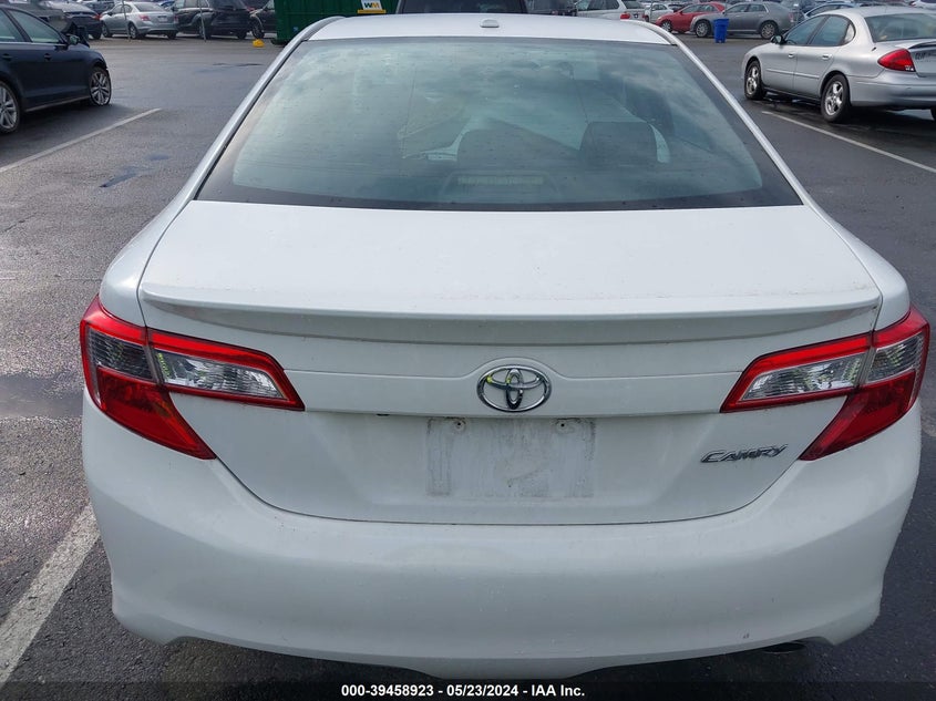 2012 Toyota Camry Se VIN: 4TLBFLFK4CU569643 Lot: 39458923