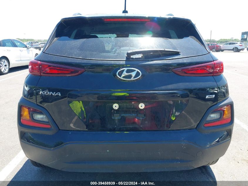 2021 Hyundai Kona Sel VIN: KM8K2CAA1MU726164 Lot: 39458939