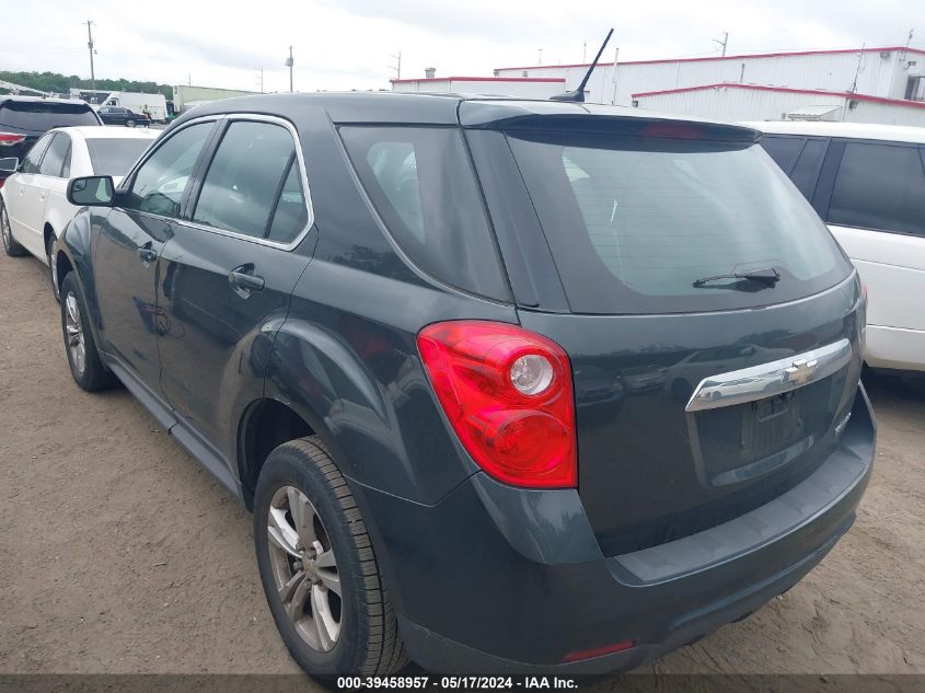 2013 Chevrolet Equinox Ls VIN: 2GNALBEK8D1238598 Lot: 39458957