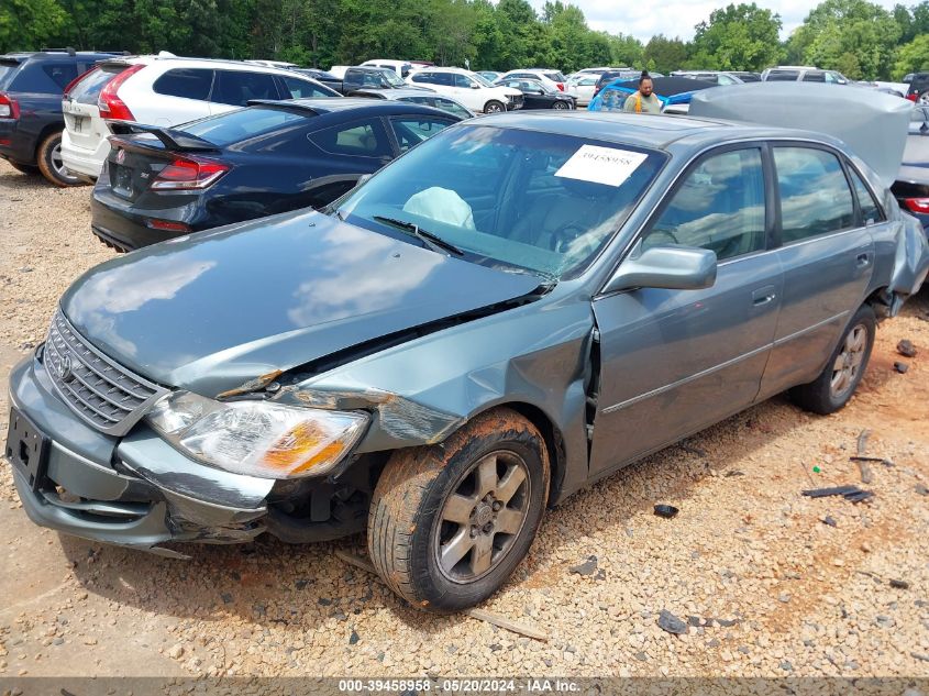 2002 Toyota Avalon Xl VIN: 4T1BF28B72U262162 Lot: 39458958