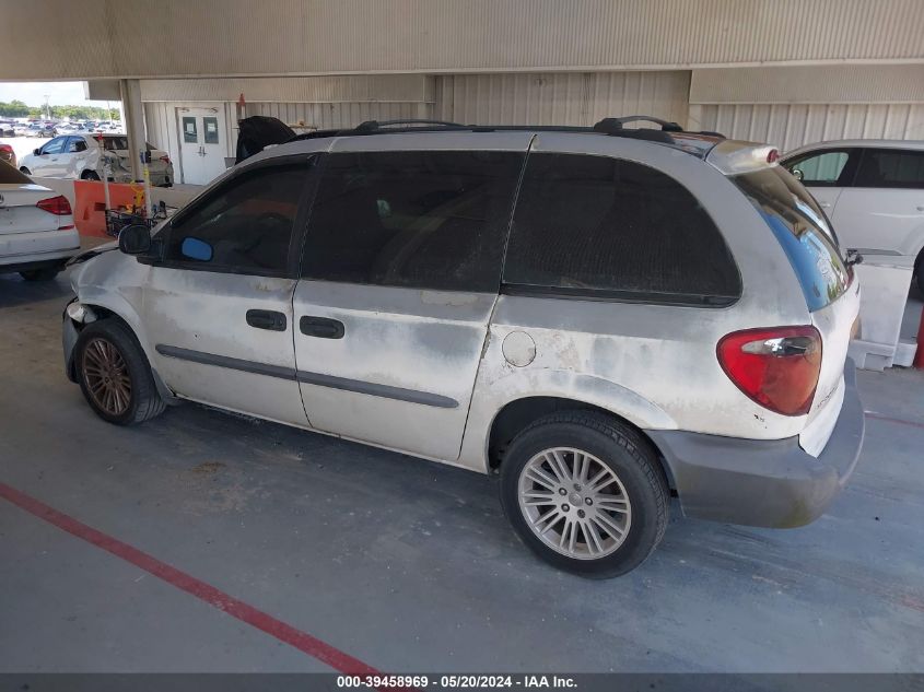 2002 Dodge Caravan Se VIN: 1B4GP25332B697399 Lot: 39458969