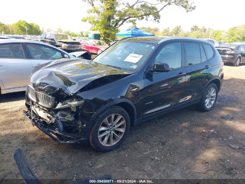 2017 BMW X3 xDrive28I VIN: 5UXWX9C37H0W75256 Lot: 39458971