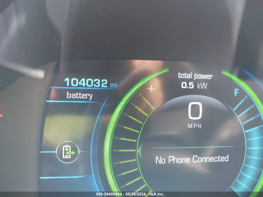 2017 Chevrolet Volt Lt VIN: 1G1RC6S56HU163176 Lot: 39458984