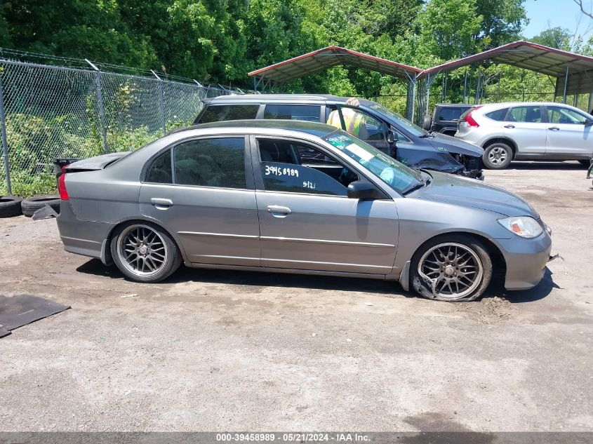 2004 Honda Civic Lx VIN: 2HGES15594H632475 Lot: 39458989