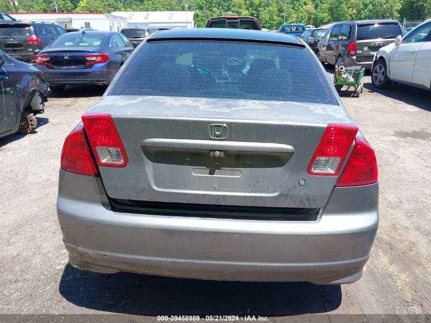 2004 Honda Civic Lx VIN: 2HGES15594H632475 Lot: 39458989