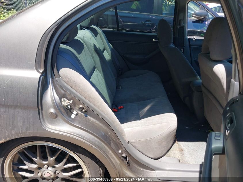 2004 Honda Civic Lx VIN: 2HGES15594H632475 Lot: 39458989