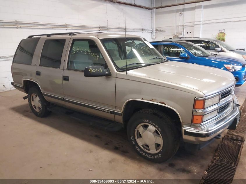 1999 Chevrolet Tahoe Ls VIN: 1GNEK13R3XJ532824 Lot: 39459003