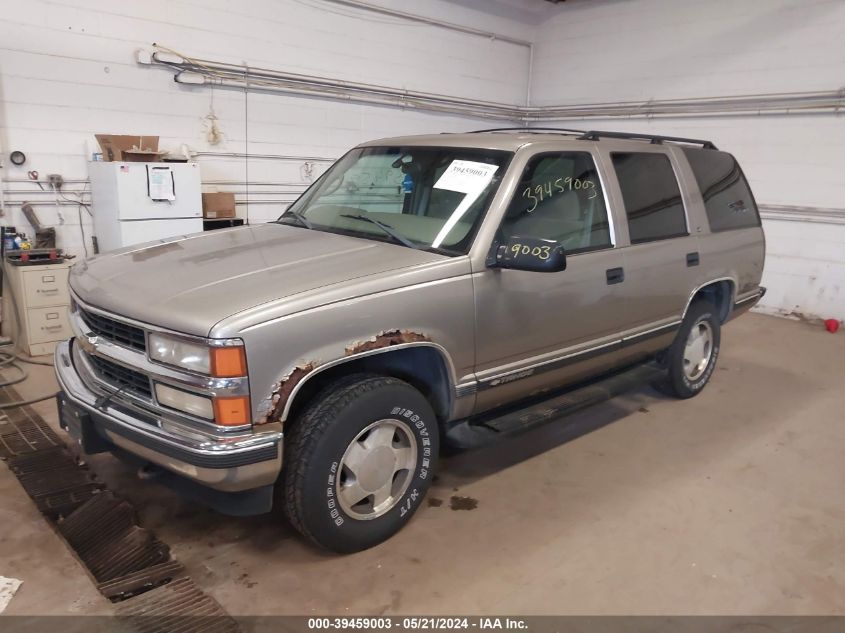 1999 Chevrolet Tahoe Ls VIN: 1GNEK13R3XJ532824 Lot: 39459003