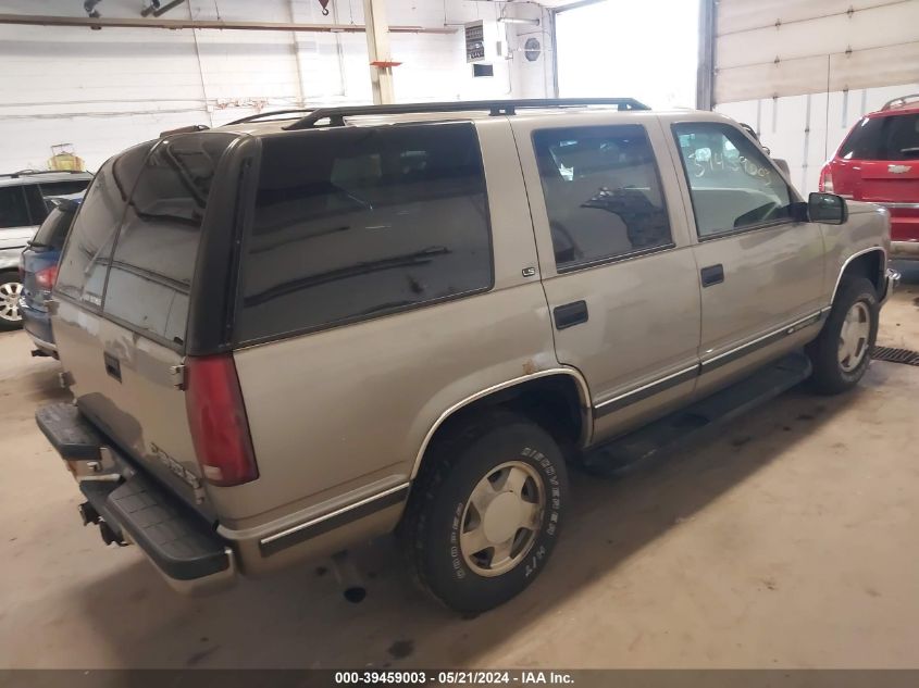 1999 Chevrolet Tahoe Ls VIN: 1GNEK13R3XJ532824 Lot: 39459003