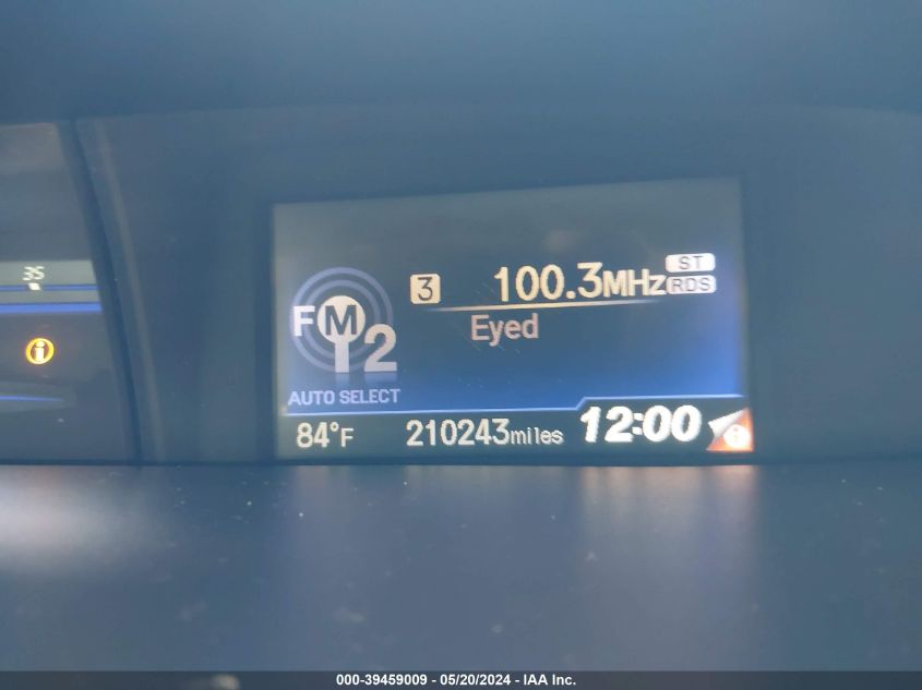 2013 Honda Civic Lx VIN: 19XFB2F59DE087218 Lot: 39459009