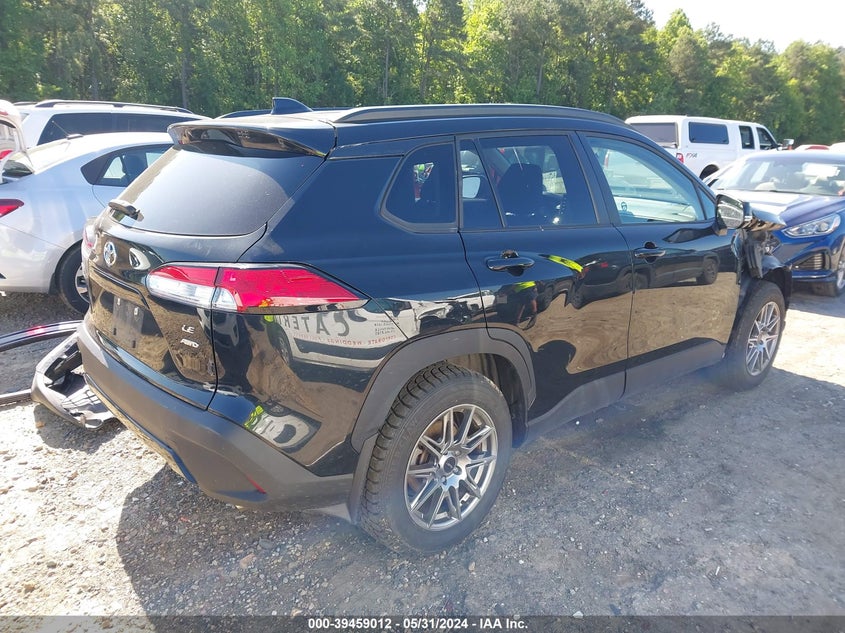 2022 Toyota Corolla Cross Le VIN: 7MUBAABG9NV024846 Lot: 39459012