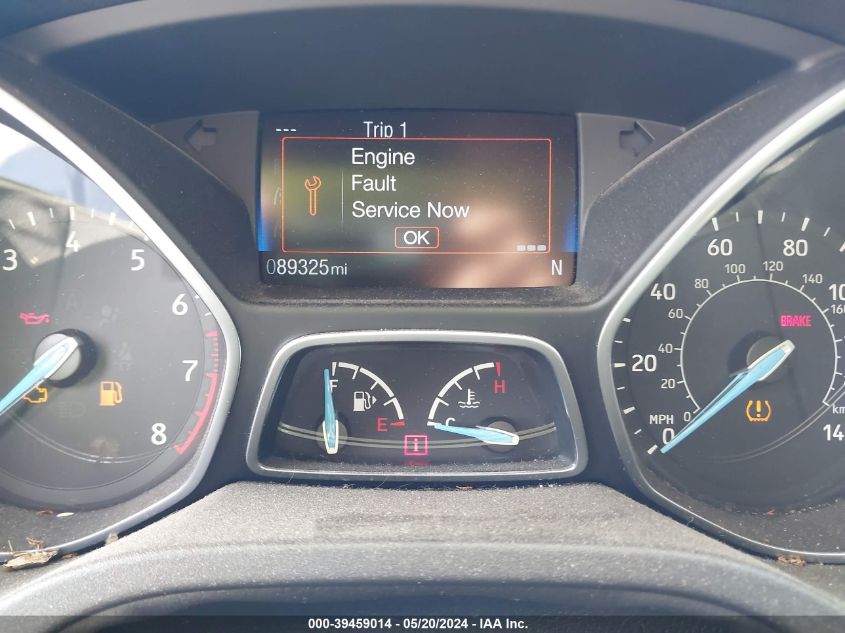 2017 Ford Focus Se VIN: 1FADP3FE3HL305865 Lot: 39459014