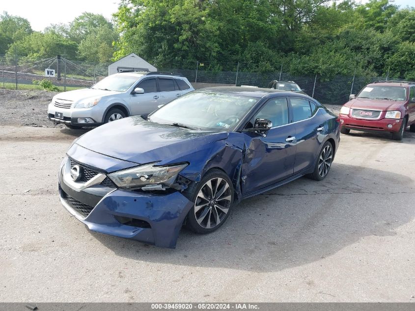 2016 Nissan Maxima S/Sv/Sl/Sr/Platinum VIN: 1N4AA6AT1GC404651 Lot: 39459020