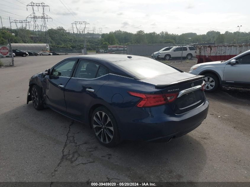 2016 Nissan Maxima S/Sv/Sl/Sr/Platinum VIN: 1N4AA6AT1GC404651 Lot: 39459020