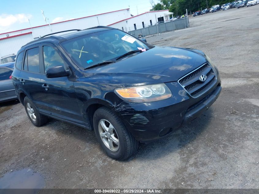 2007 Hyundai Santa Fe Gls VIN: 5NMSG73DX7H074452 Lot: 39459022