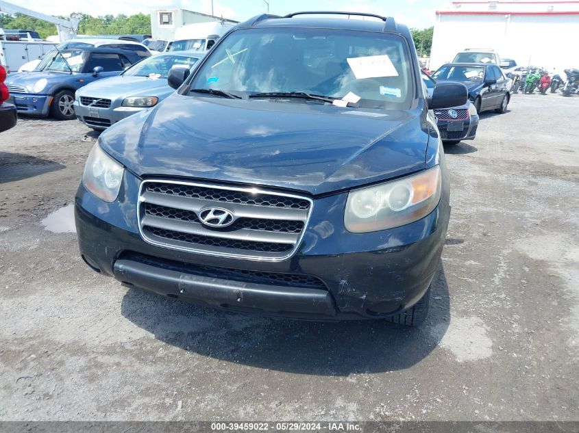 2007 Hyundai Santa Fe Gls VIN: 5NMSG73DX7H074452 Lot: 39459022