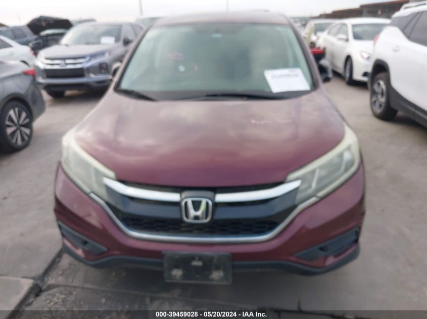 2015 Honda Cr-V Lx VIN: 2HKRM3H38FH519661 Lot: 39459028