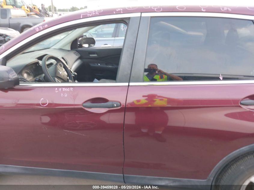 2015 Honda Cr-V Lx VIN: 2HKRM3H38FH519661 Lot: 39459028