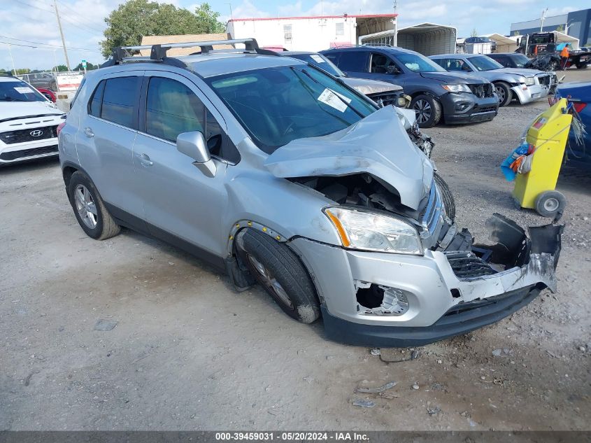 2015 Chevrolet Trax Lt VIN: KL7CJLSB1FB217612 Lot: 39459031