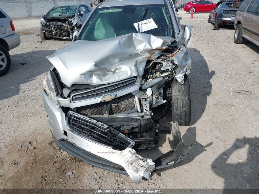 2015 Chevrolet Trax Lt VIN: KL7CJLSB1FB217612 Lot: 39459031