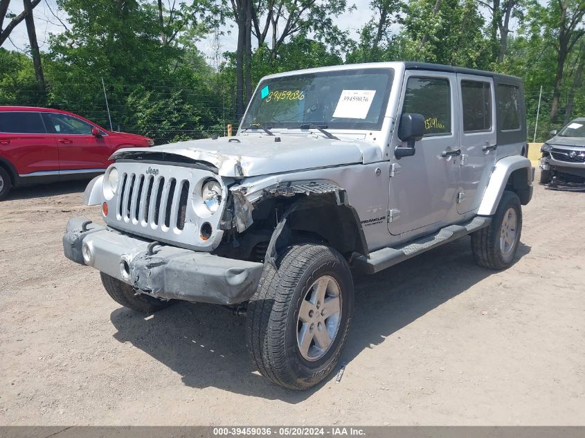 2008 Jeep Wrangler Unlimited Sahara VIN: 1J8GA59158L648313 Lot: 39459036