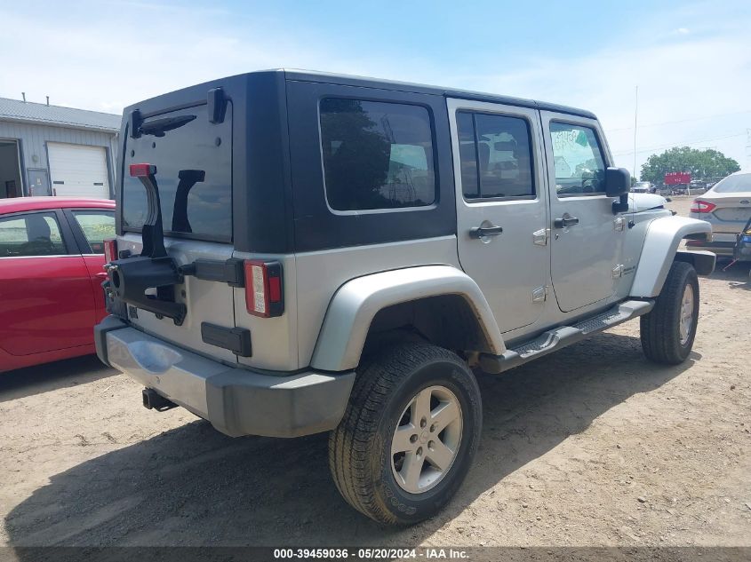 2008 Jeep Wrangler Unlimited Sahara VIN: 1J8GA59158L648313 Lot: 39459036