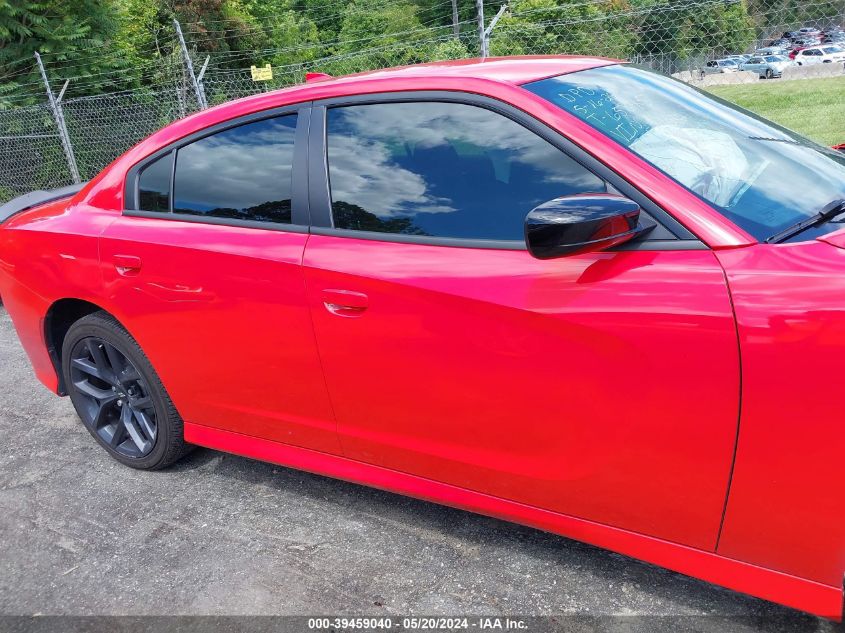 2019 Dodge Charger Gt Rwd VIN: 2C3CDXHG4KH714082 Lot: 39459040