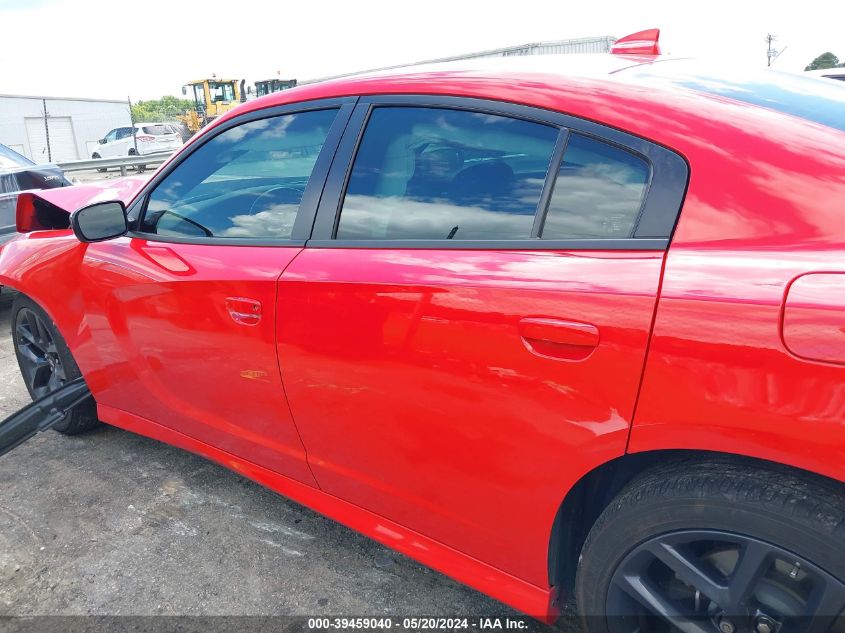 2019 Dodge Charger Gt Rwd VIN: 2C3CDXHG4KH714082 Lot: 39459040