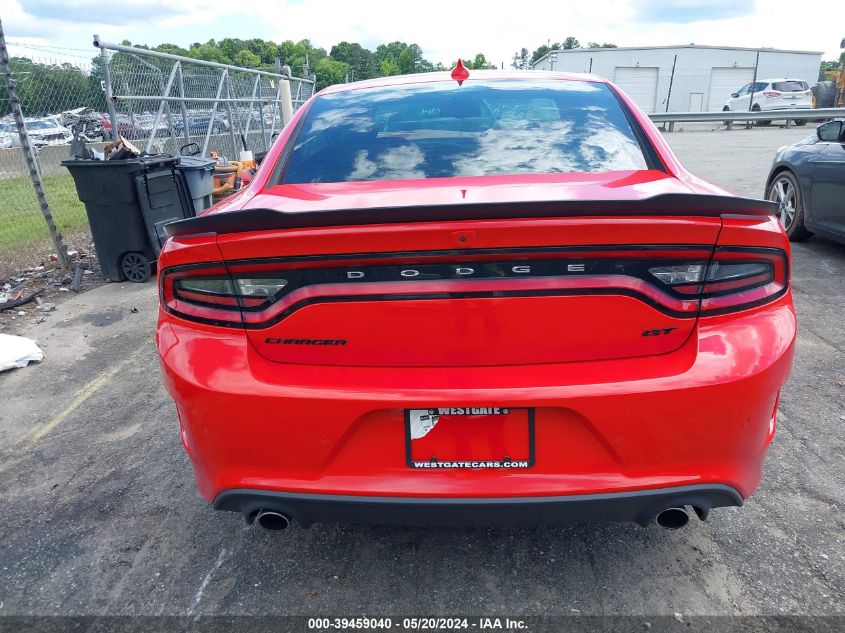 2019 Dodge Charger Gt Rwd VIN: 2C3CDXHG4KH714082 Lot: 39459040