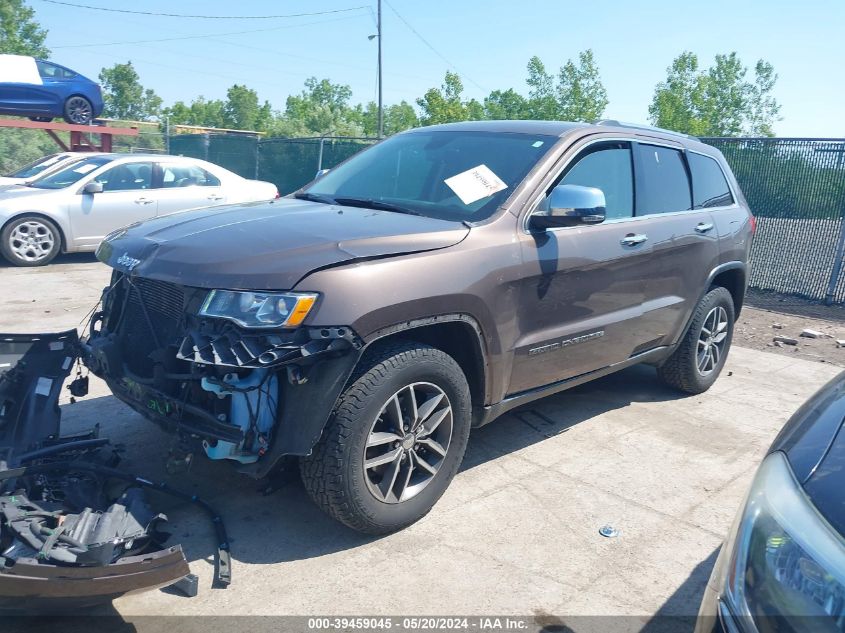 2017 Jeep Grand Cherokee Limited 4X4 VIN: 1C4RJFBG9HC699768 Lot: 39459045